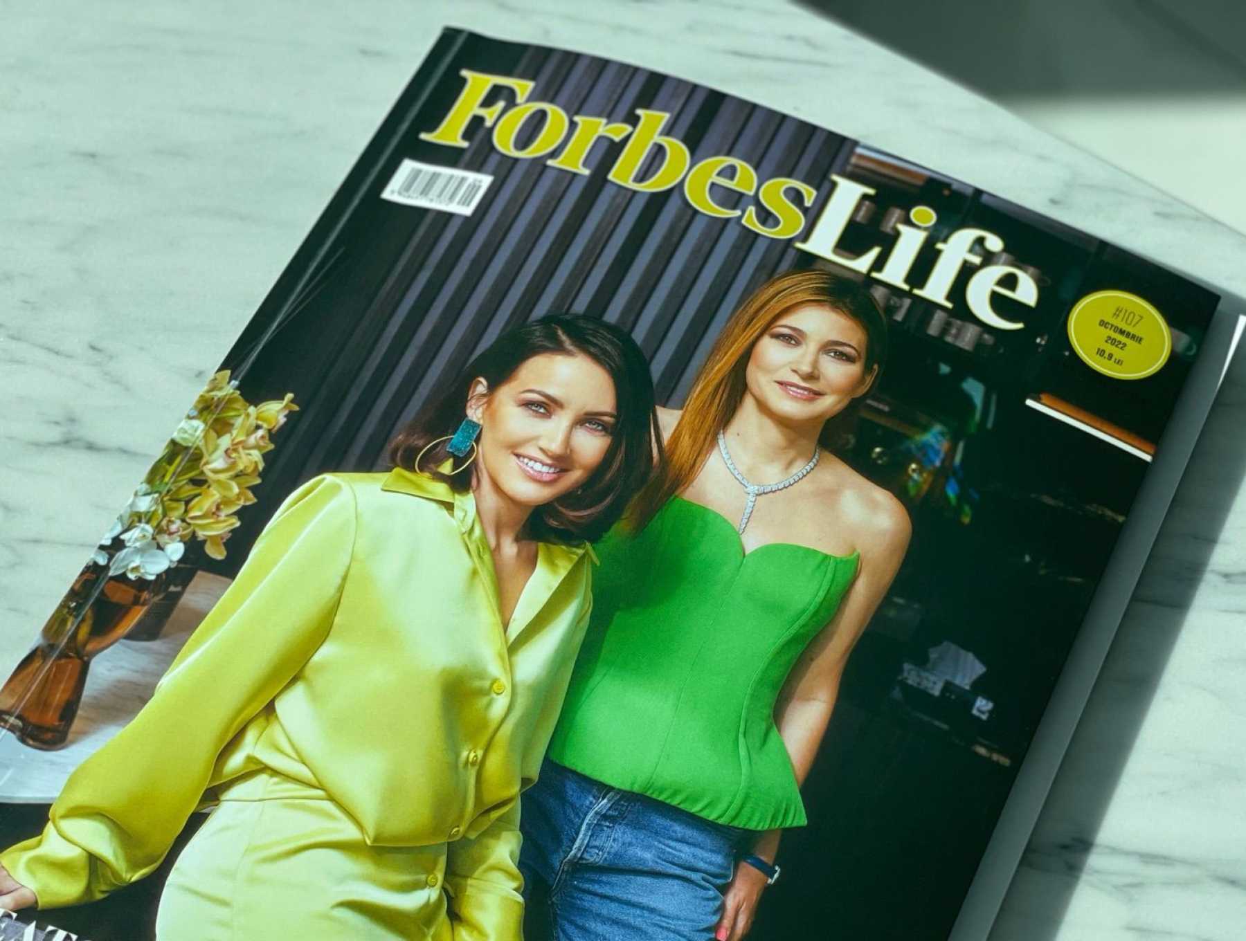 Cristina Căpitanu și Elena Oancea, pe coperta Forbes Life România