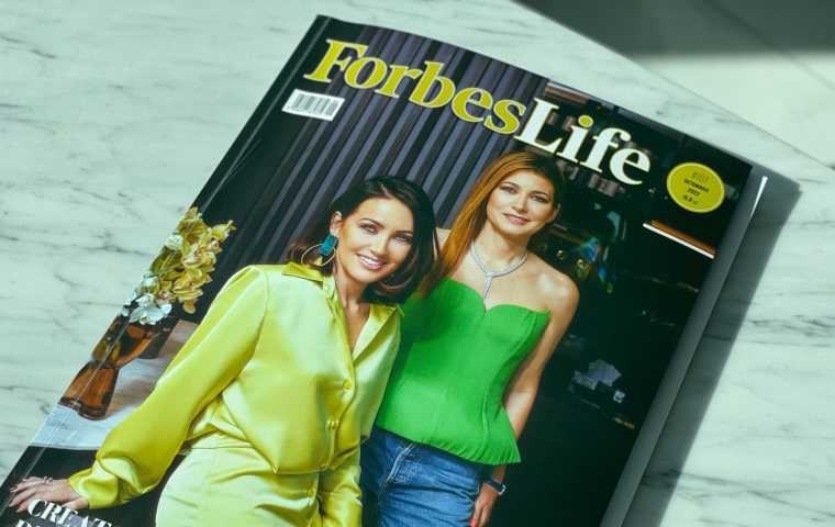 Cristina Căpitanu și Elena Oancea, pe coperta Forbes Life România