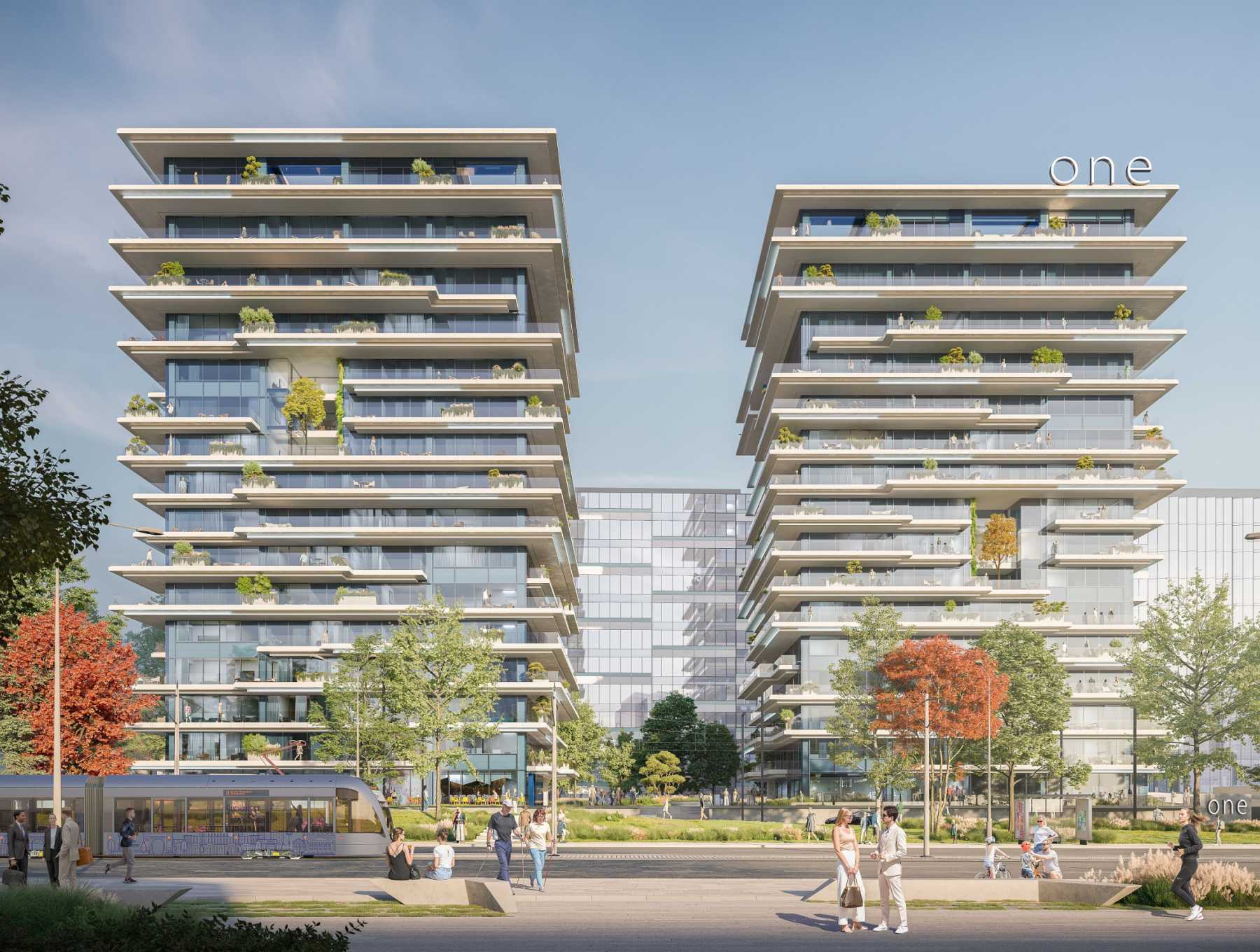 One Floreasca Towers residential development receives the building permit