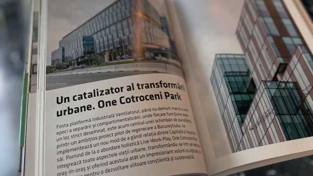 One Cotroceni Park, in the latest Igloo issue: "A catalyst for urban transformation"