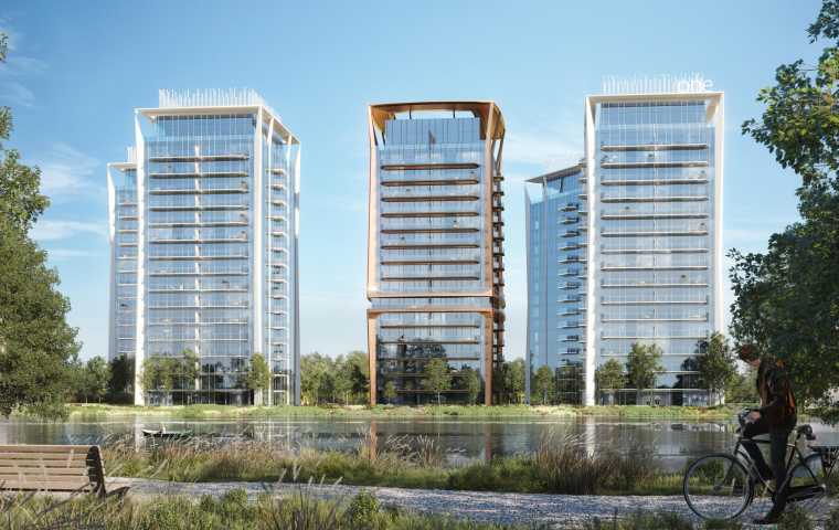 One United Properties has obtained the building permit for One Lake Club