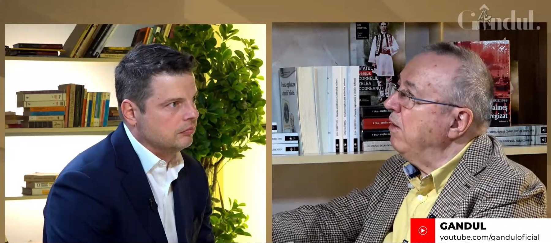 Andrei Diaconescu, „Față în față” cu Ion Cristoiu, la Gândul