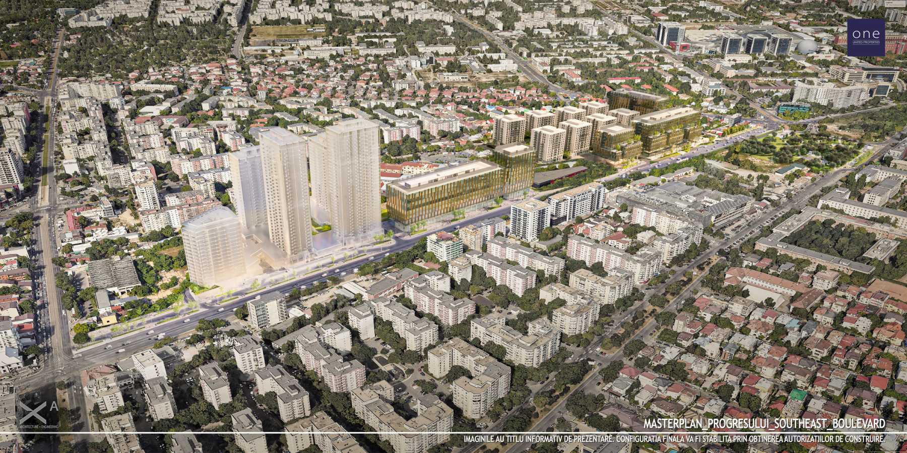 One United Properties achiziționează un teren de 5 hectare pentru o nouă dezvoltare mixtă, One Cotroceni Towers