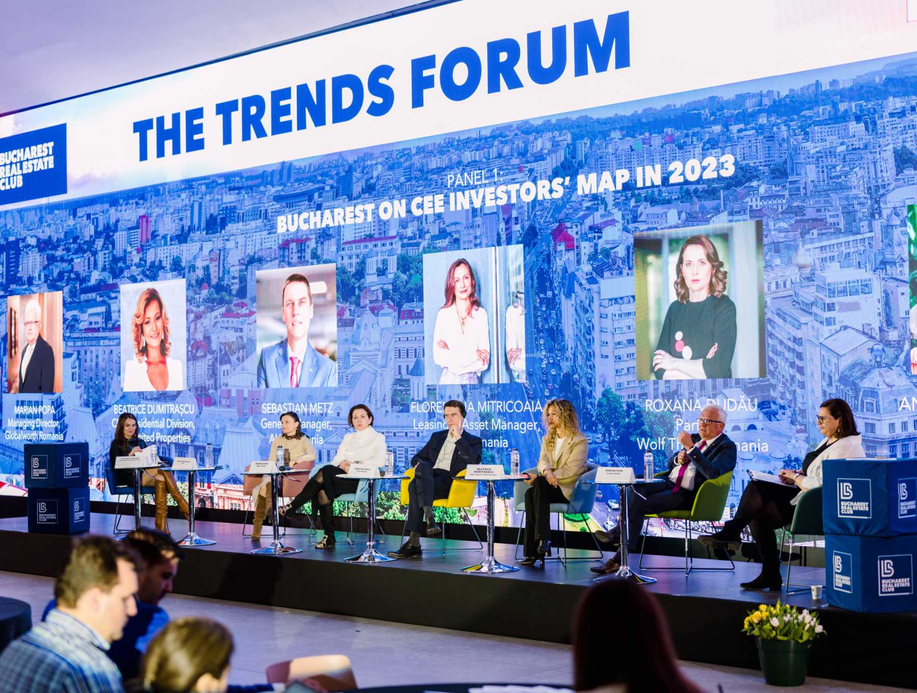 Beatrice Dumitrașcu at The Trends Forum event by BREC
