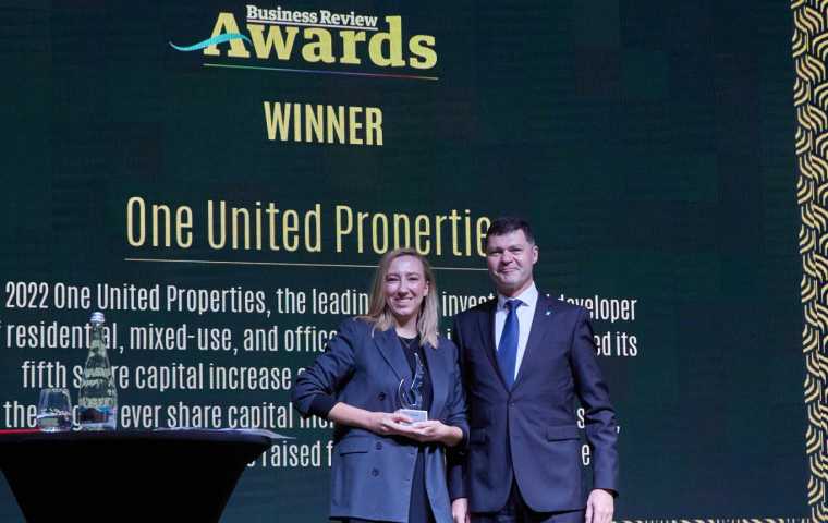 One United Properties, Compania Publică a Anului la Gala Premiilor Business Review