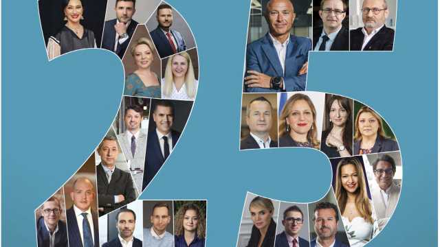 Beatrice Dumitrașcu on the cover of Business Review Leaders To Watch in 2023