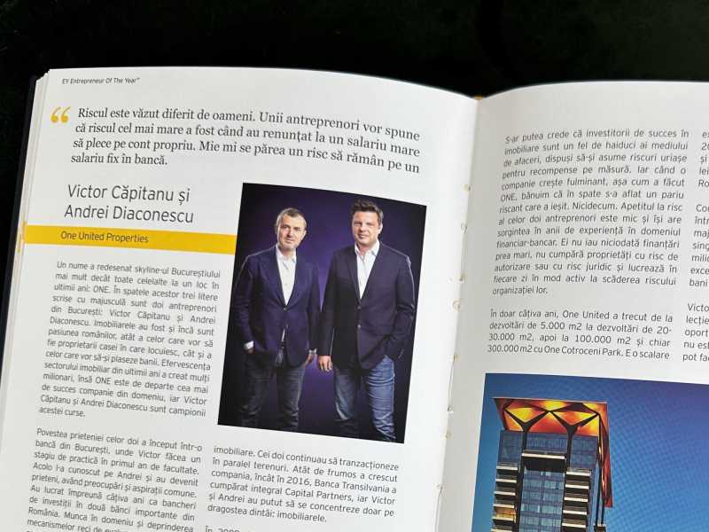 One United Properties founders featured in EY Entrepreneurs Book