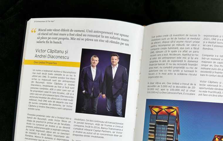 One United Properties founders featured in EY Entrepreneurs Book