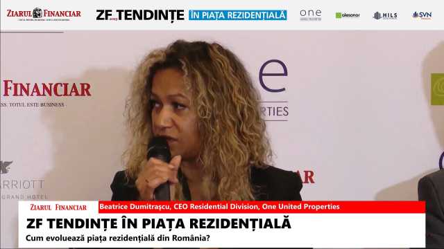 Beatrice Dumitrașcu at the ZF conference Trends in the Residential Market 2023