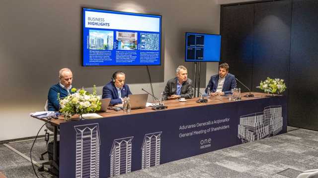 Acționarii One United Properties aprobă plata unor dividende de 73,1 milioane de lei pentru anul financiar 2022
