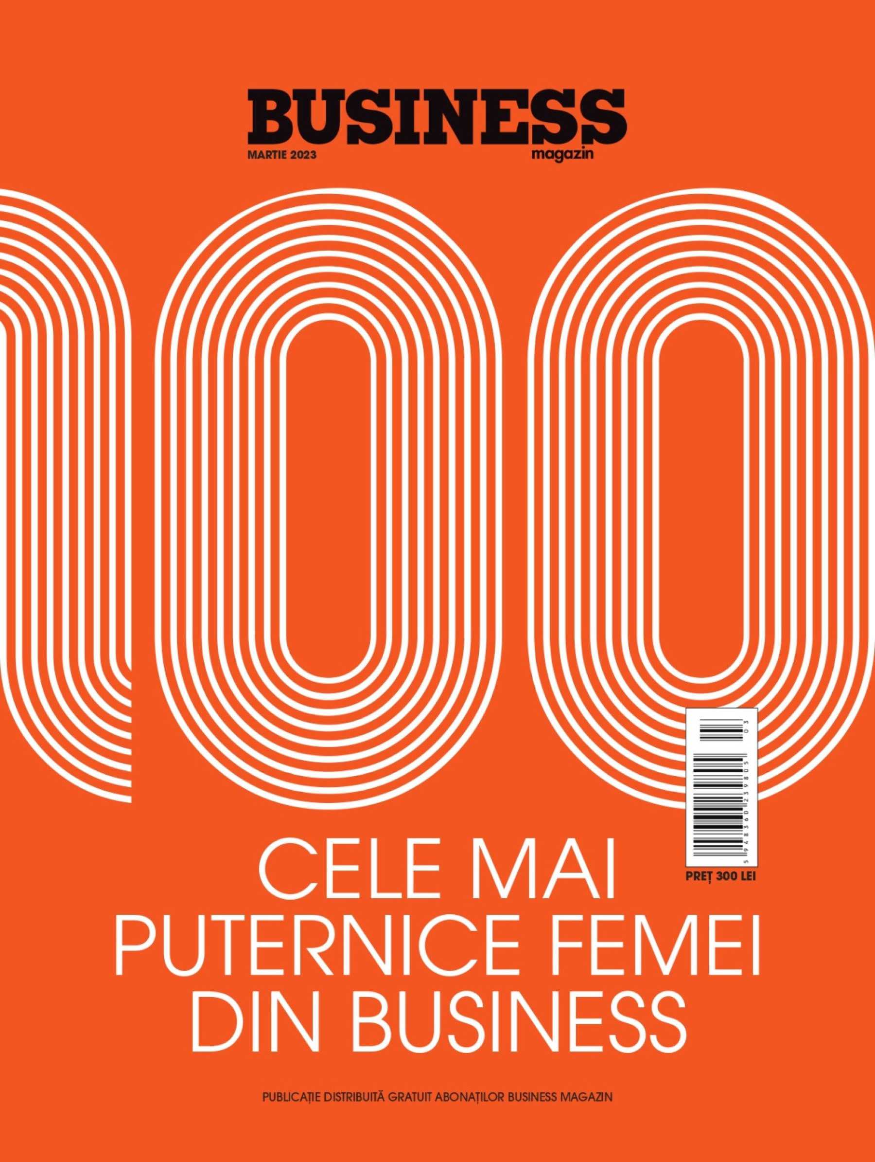 Beatrice Dumitrașcu în catalogul Business Magazin „Cele mai puternice femei din business 2023”