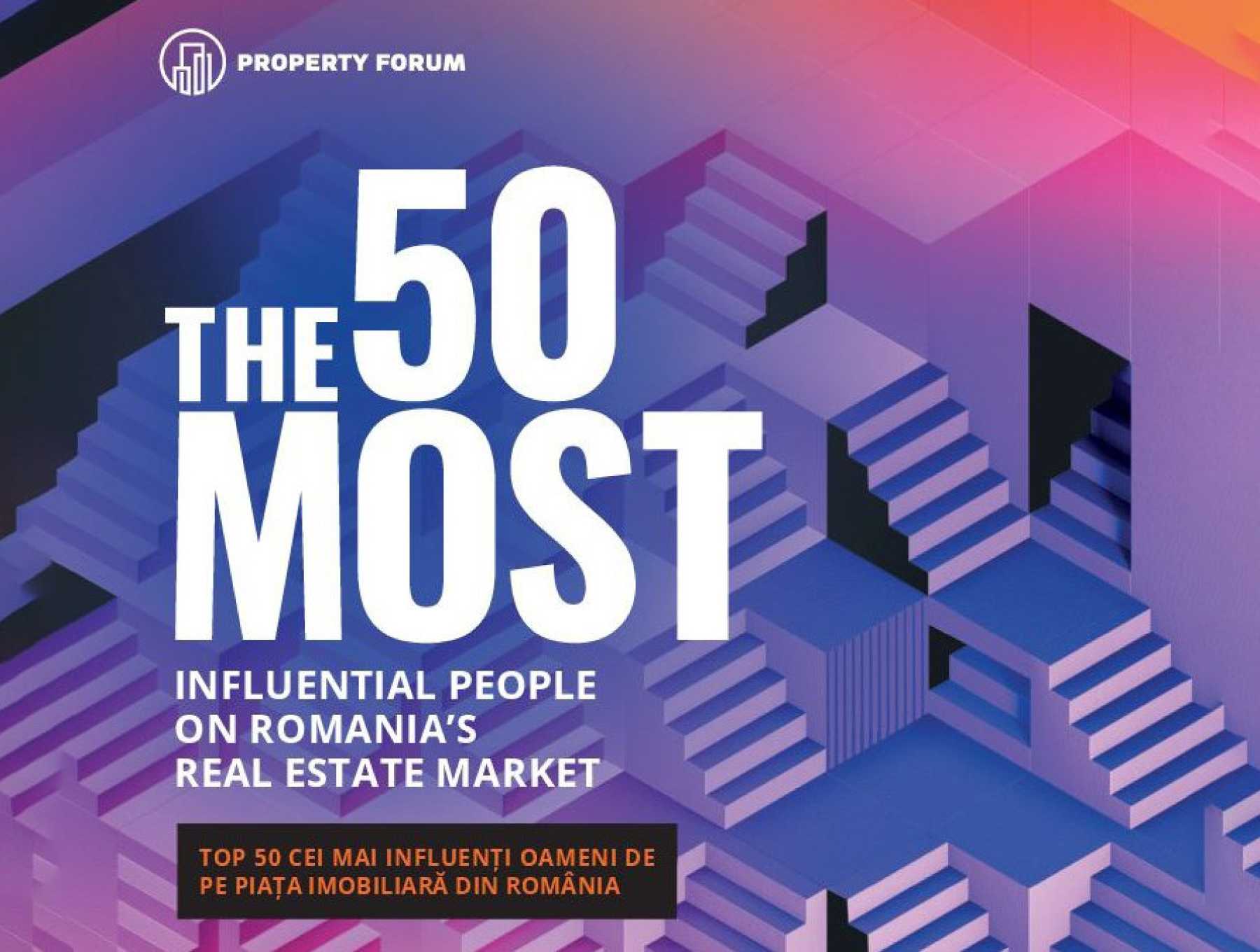 One United Properties’ co-founders, included in the 50 most influential real estate professionals in Romania catalogue