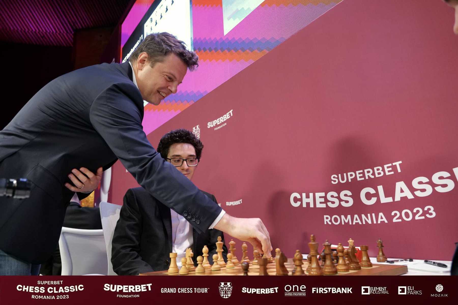 Andrei Diaconescu, prima mutare cu câștigătorul Superbet Chess Classic România de anul acesta