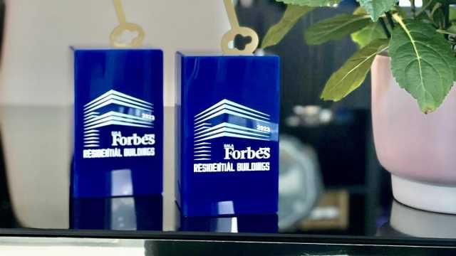 One United Properties was awarded at the Forbes Residential Buildings Gala – The New Way of Living