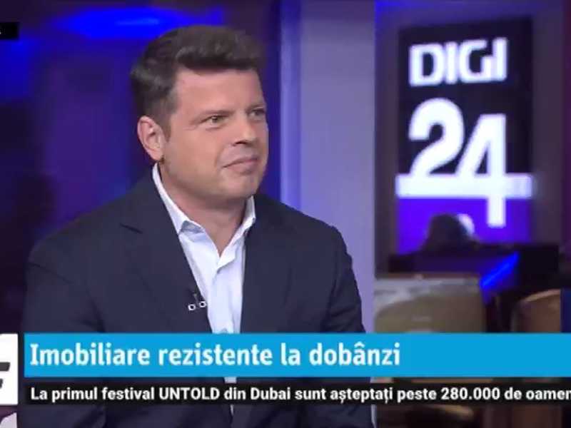 Andrei Diaconescu live on Digi24's "Business Club"