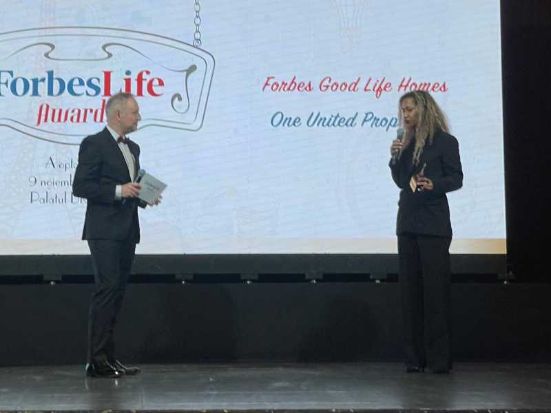 One United Properties honoured at the Forbes Life Awards Gala 2023