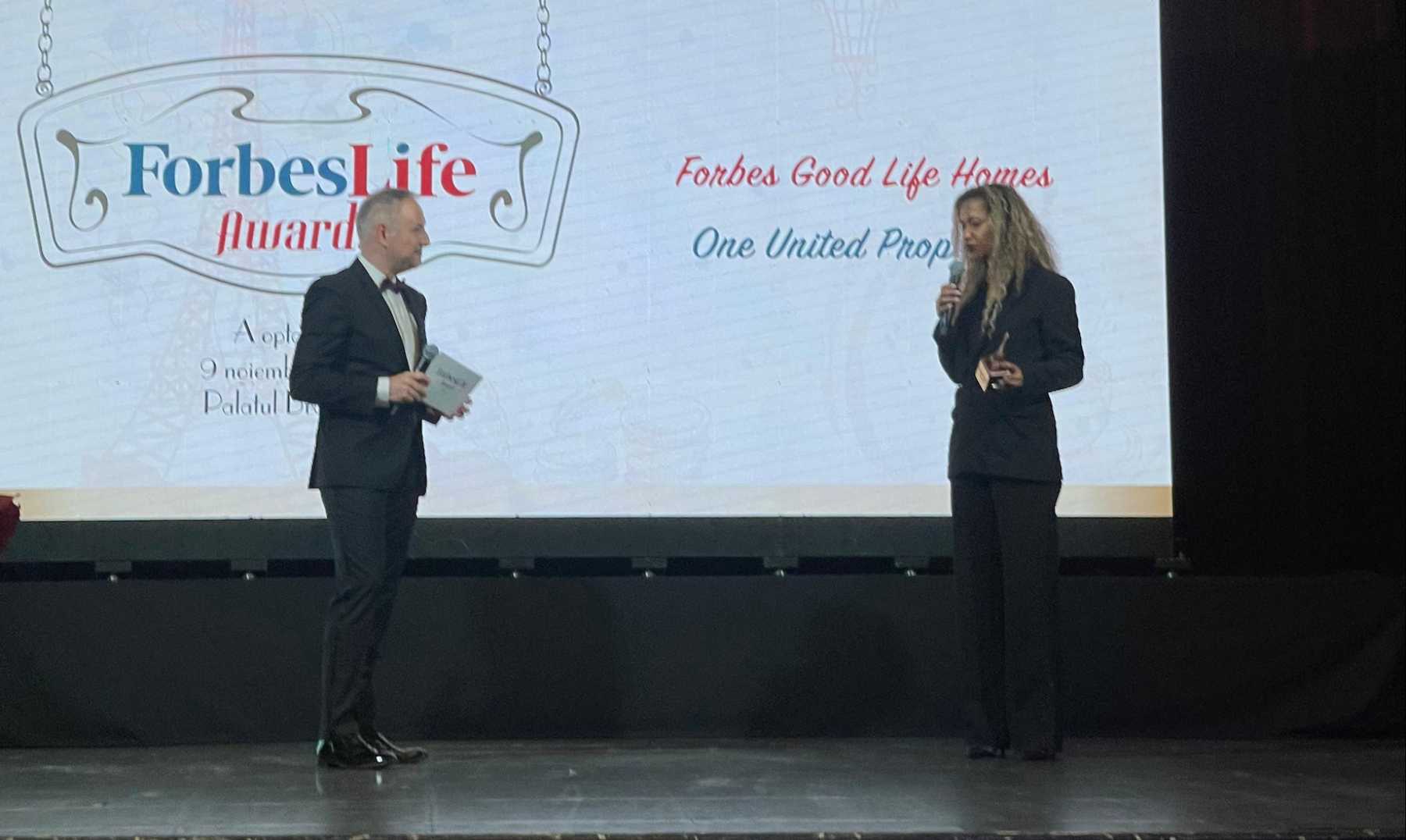 One United Properties honoured at the Forbes Life Awards Gala 2023