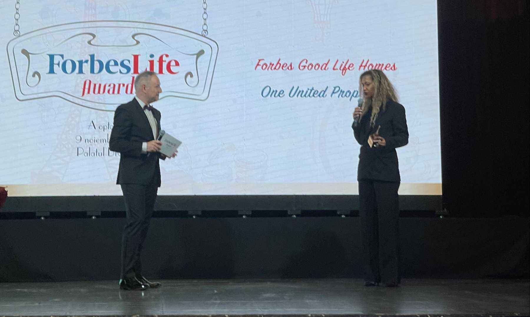 One United Properties, premiat la Gala Forbes Life 2023
