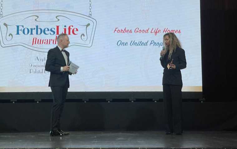 One United Properties, premiat la Gala Forbes Life 2023
