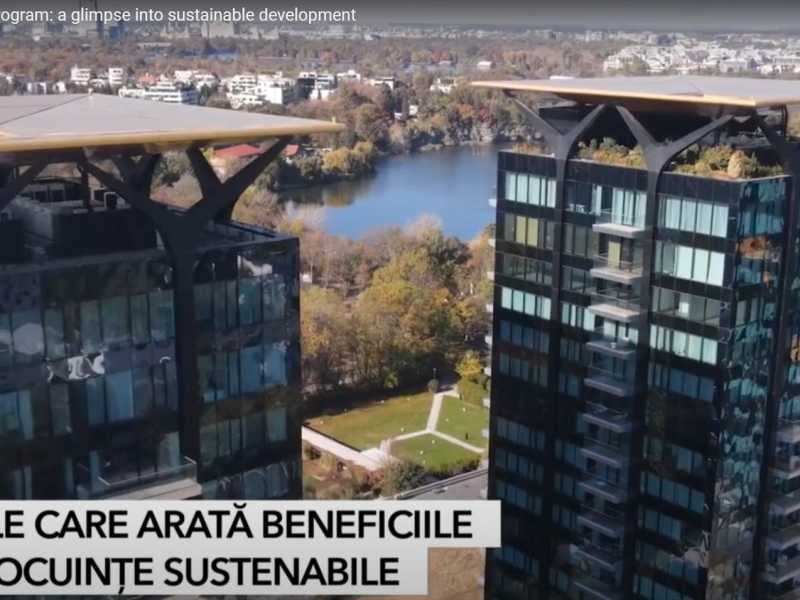 One United Properties showcased on Intelligent Romania TV program: a glimpse into sustainable development