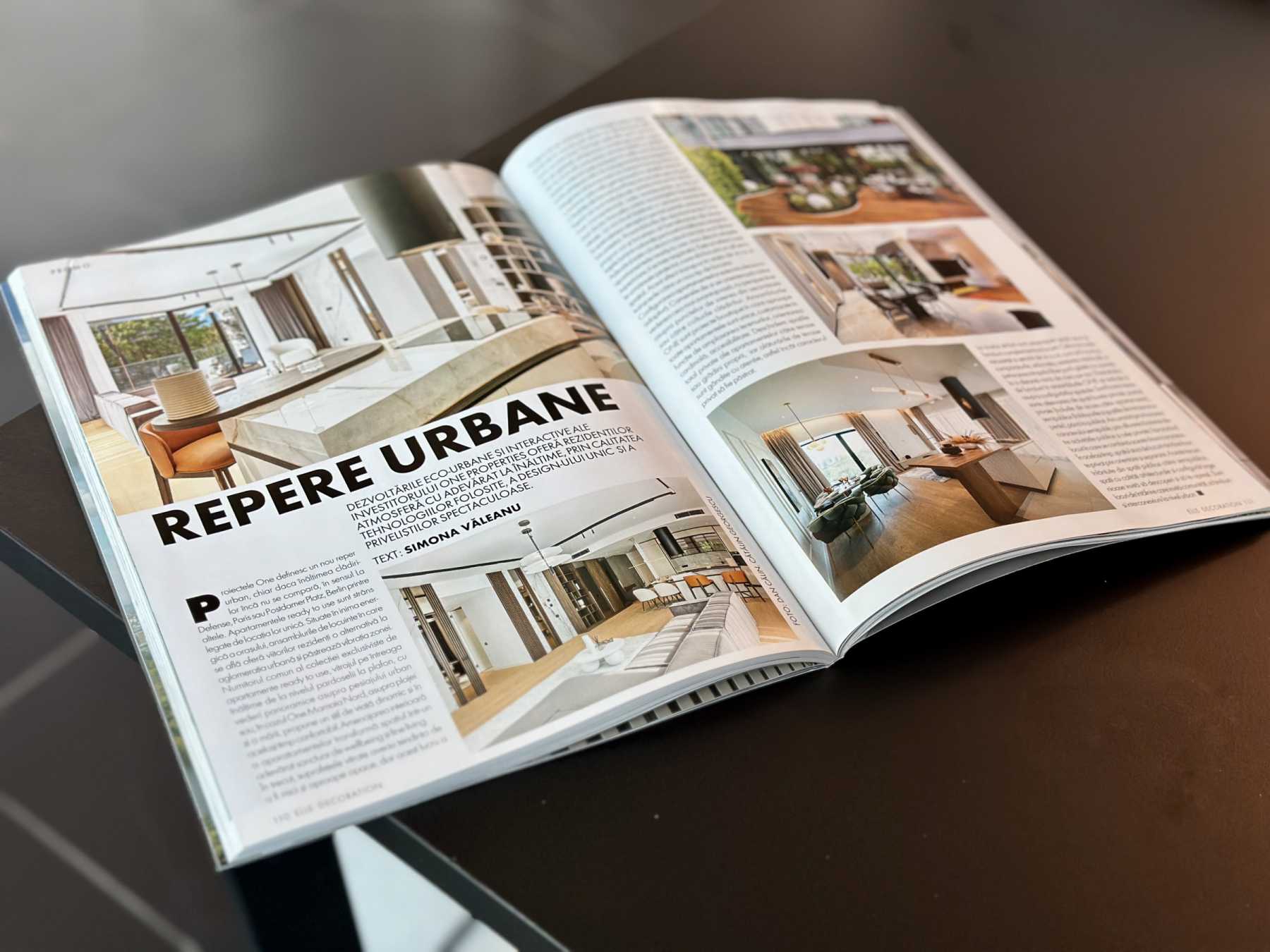 Ready to use apartments, in the latest ELLE Decoration issue