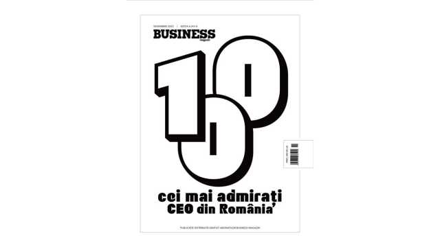 Victor Căpitanu, co-founder and co-CEO of One United Properties, attains a place on Business Magazin 100 most admired CEOs list