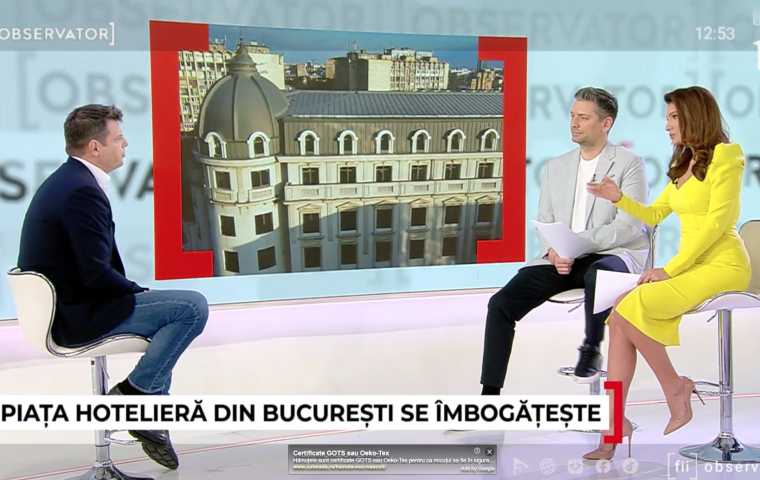 Despre Mondrian București, la Observator Antena 1