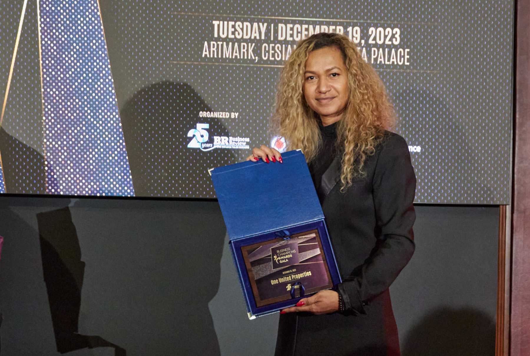 One United Properties, premiată la Gala Premiilor Campionilor în Afaceri, Business Review