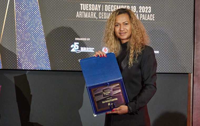 One United Properties, premiată la Gala Premiilor Campionilor în Afaceri, Business Review