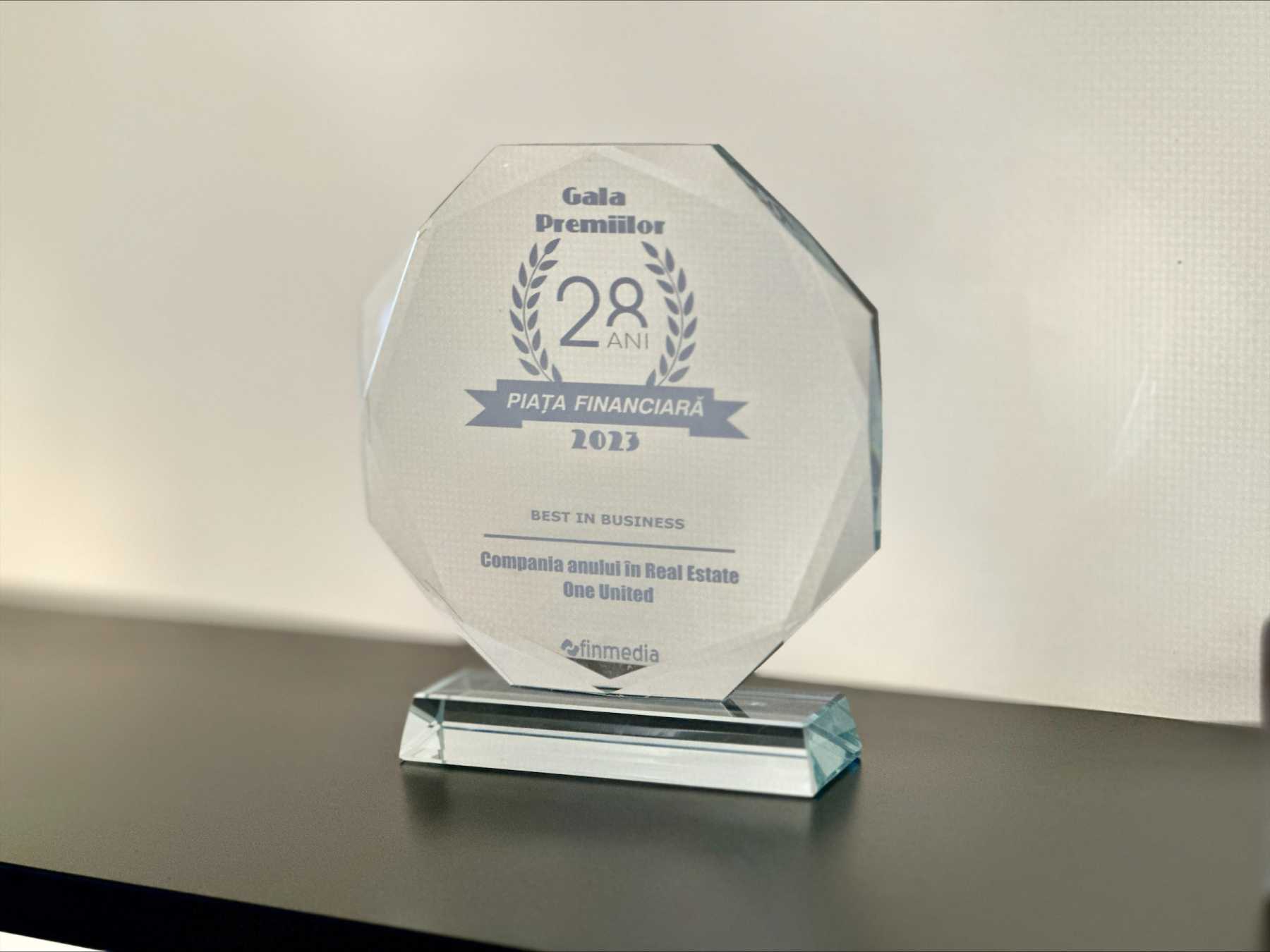 One United Properties, Real Estate Company of the Year at the Financial Market Awards Gala