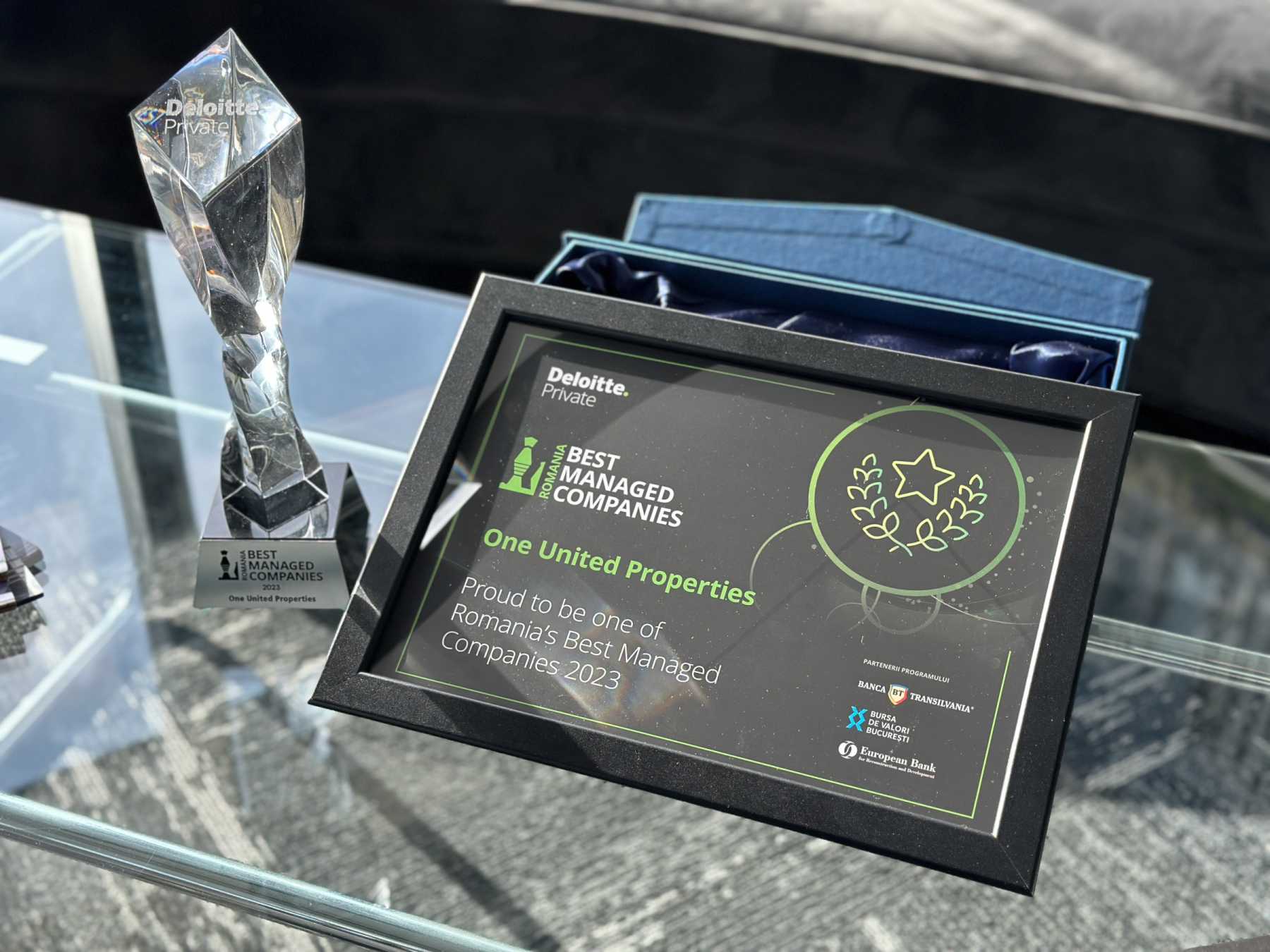 One United Properties receives prestigious „Best Managed Companies” certification from Deloitte