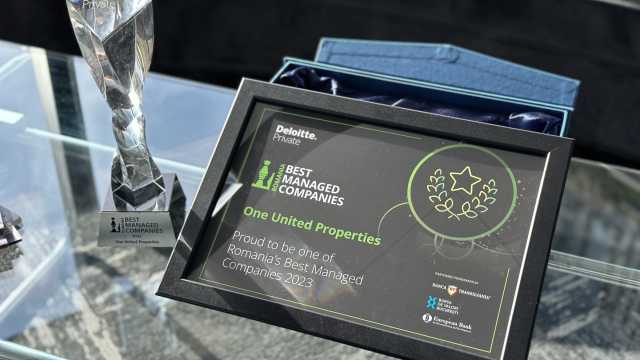 One United Properties primește prestigioasa certificare „Best Managed Companies” oferită de Deloitte