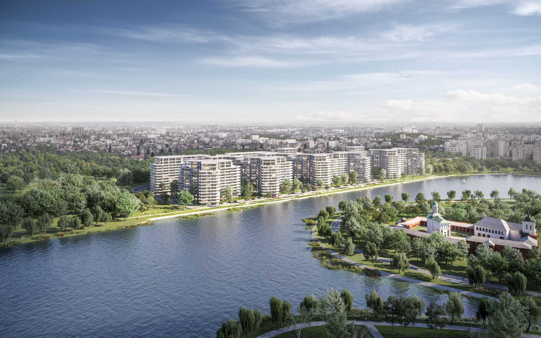 One United Properties has pre-sold 80% of the units in the first phase of One Lake District, which has a gross development value of over EUR 138 million