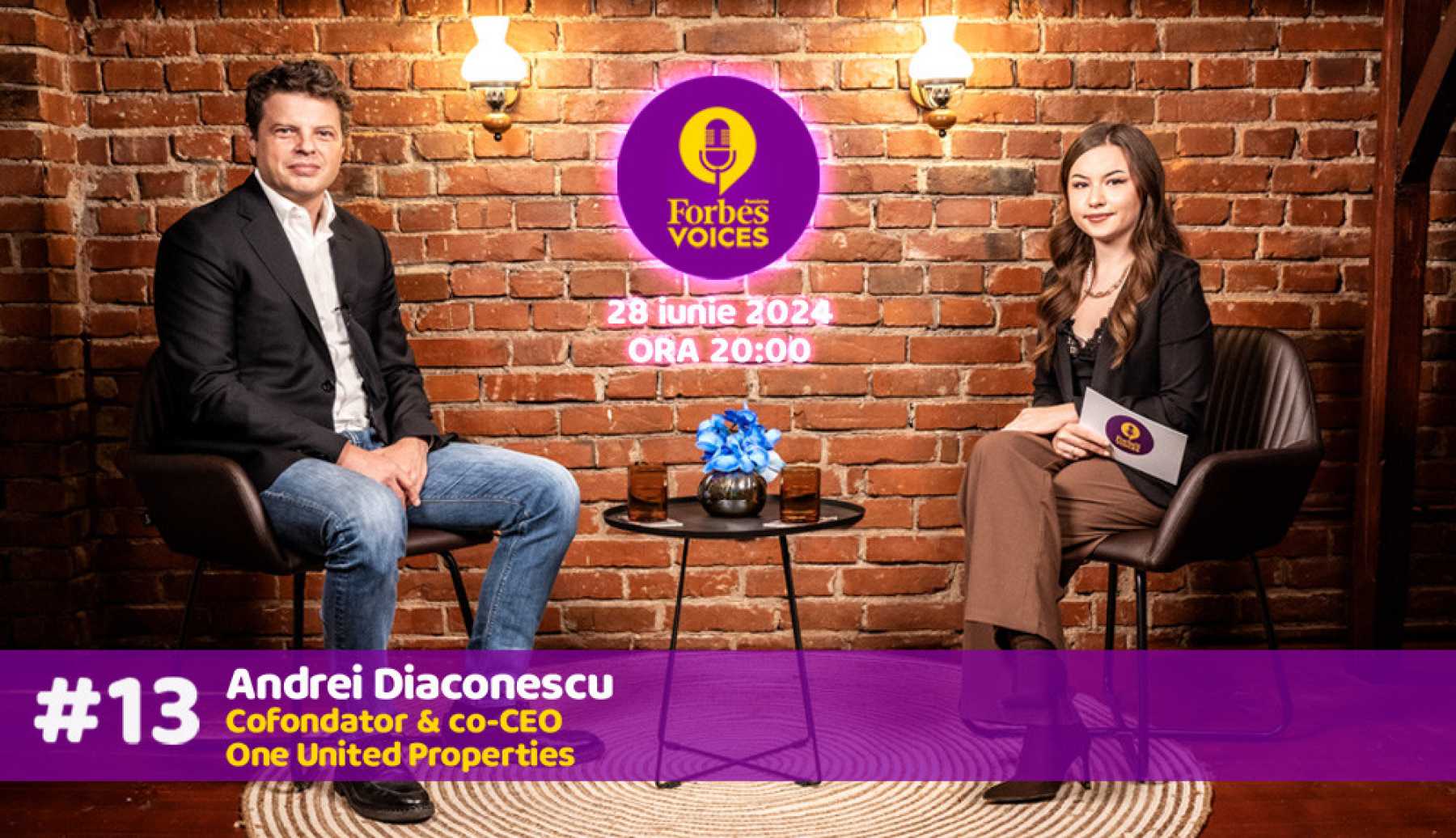 Andrei Diaconescu on Forbes Voice Podcast