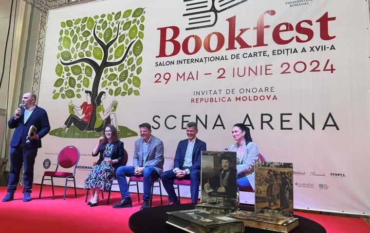 Andrei Diaconescu Speaks at Bookfest on Leadership and Innovation