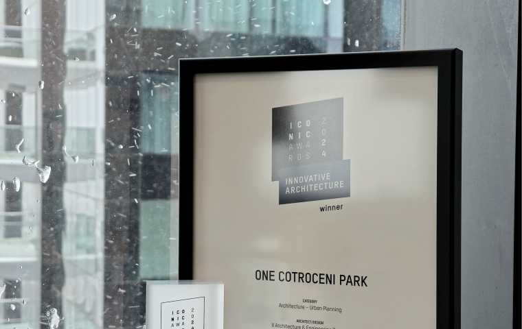 One Cotroceni Park, premiat la Iconic Awards 2024!