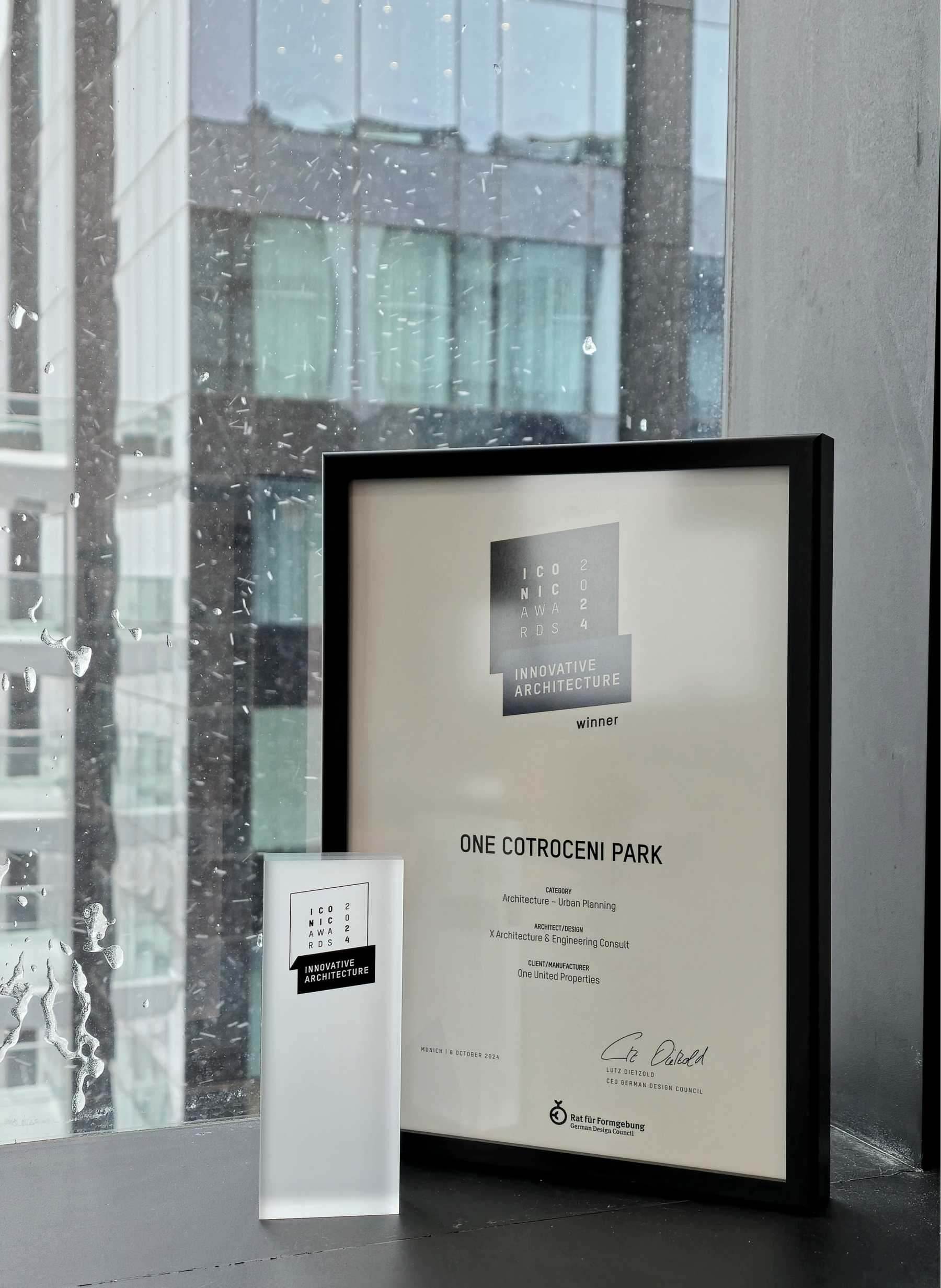 One Cotroceni Park Wins at the Iconic Awards 2024!