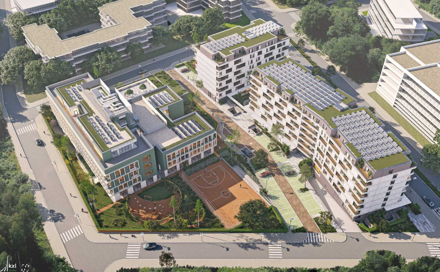 Building two schools that will cater to over 1,000 children and infrastructure development in Sector 2 of Bucharest, with a total investment of EUR 27 million