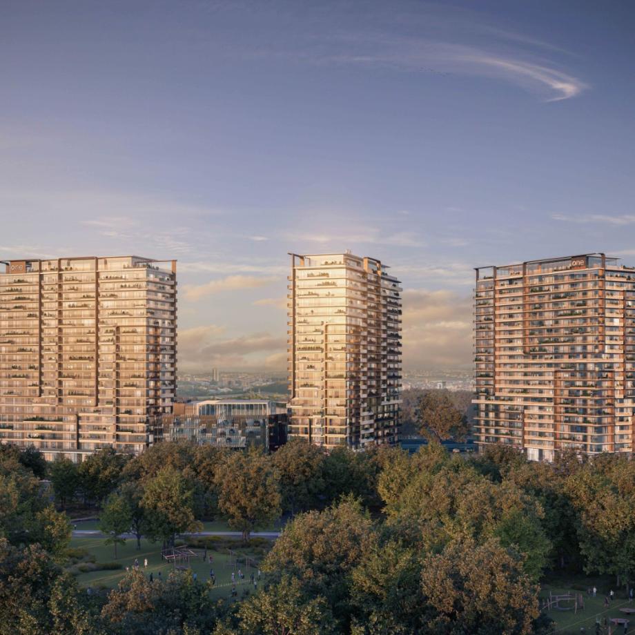 One High District - A new landmark in the Fabrica de Glucoză area.