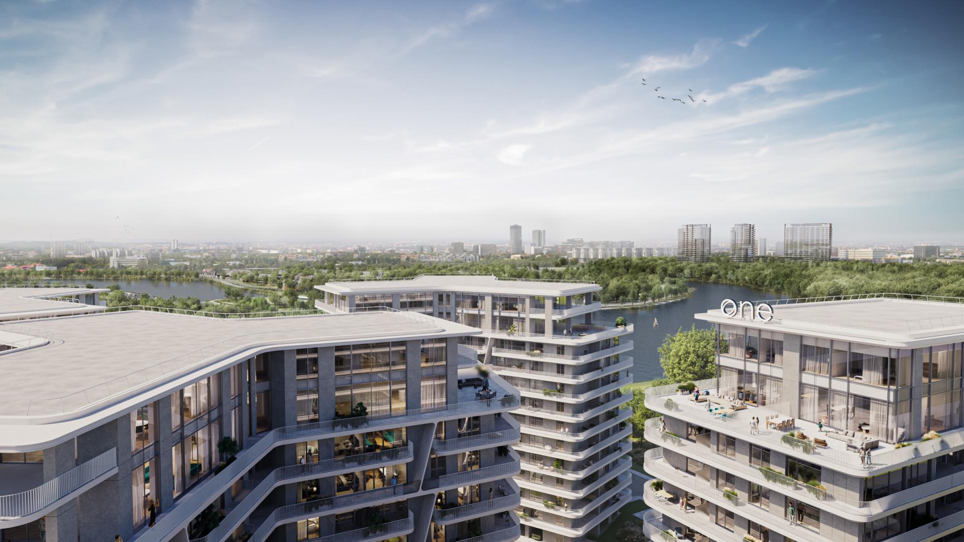 One Lake District - Apartamente moderne în zona Gherghiței, București.