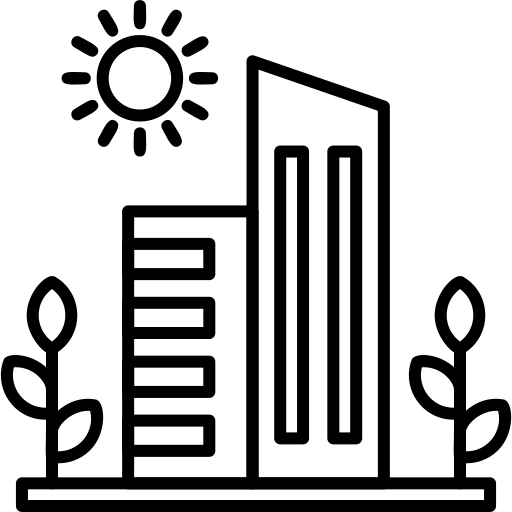 3 segments: residential, office, retail