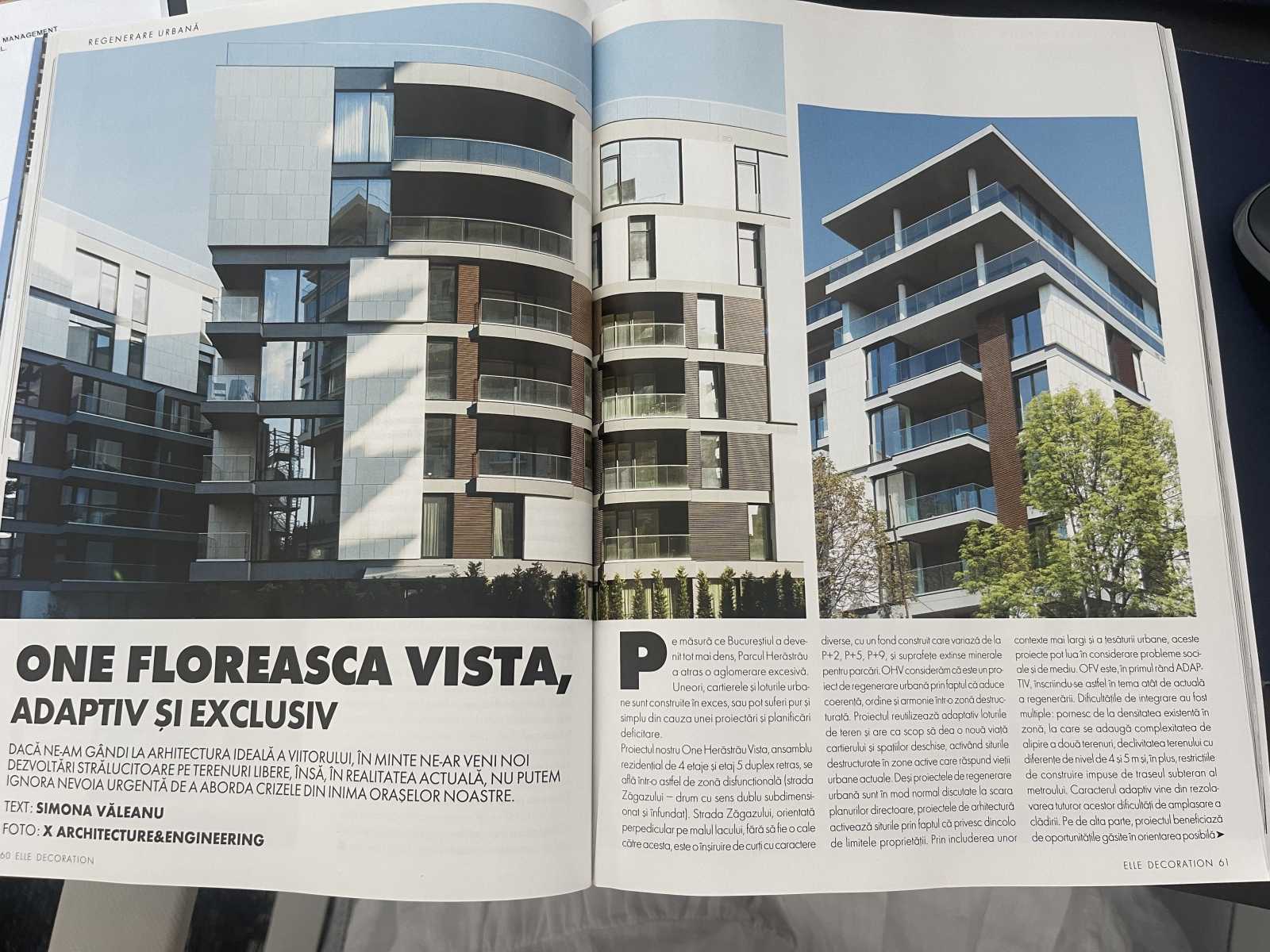 One Floreasca Vista, in the latest issue of ELLE Decoration magazine1