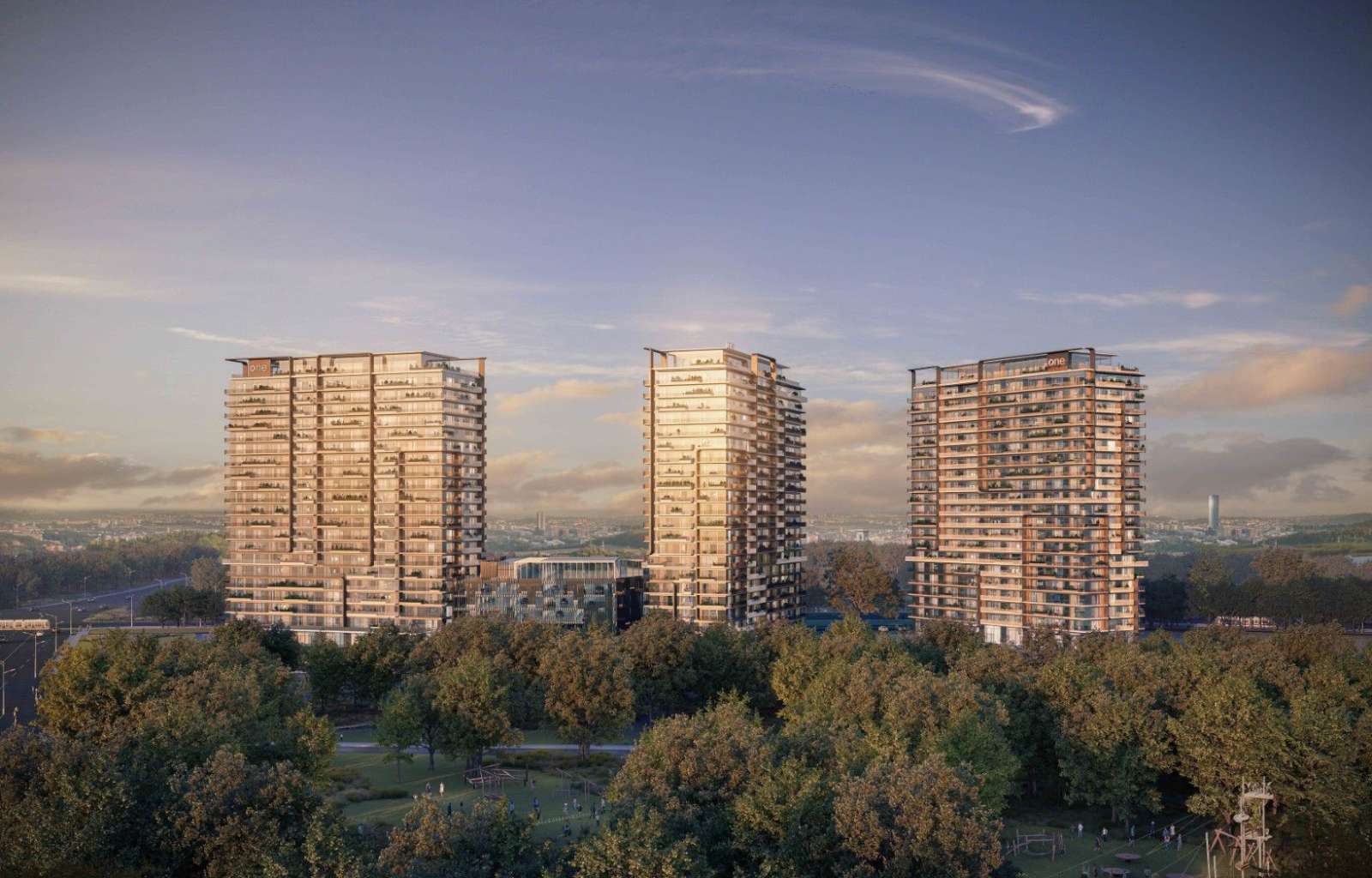 Residential complex One High District - imaginea 1
