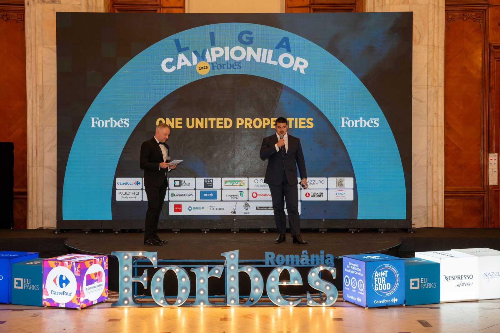 Honored at Champions League in Business by Forbes Romania - 1