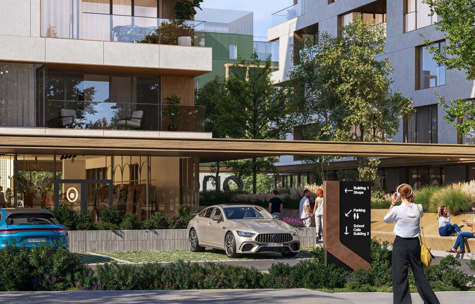 Ansamblul rezidențial și spațiu comercial One Academy Club - imaginea 9