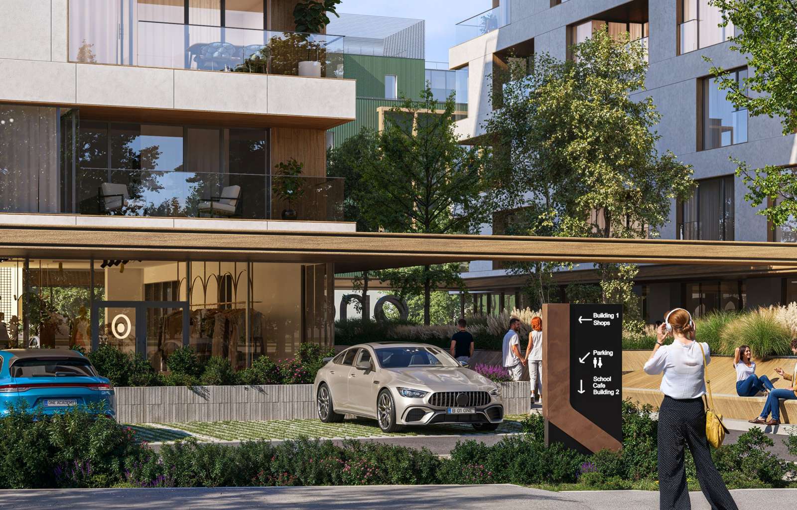 Residential complex and commercial space One Academy Club - imaginea 9