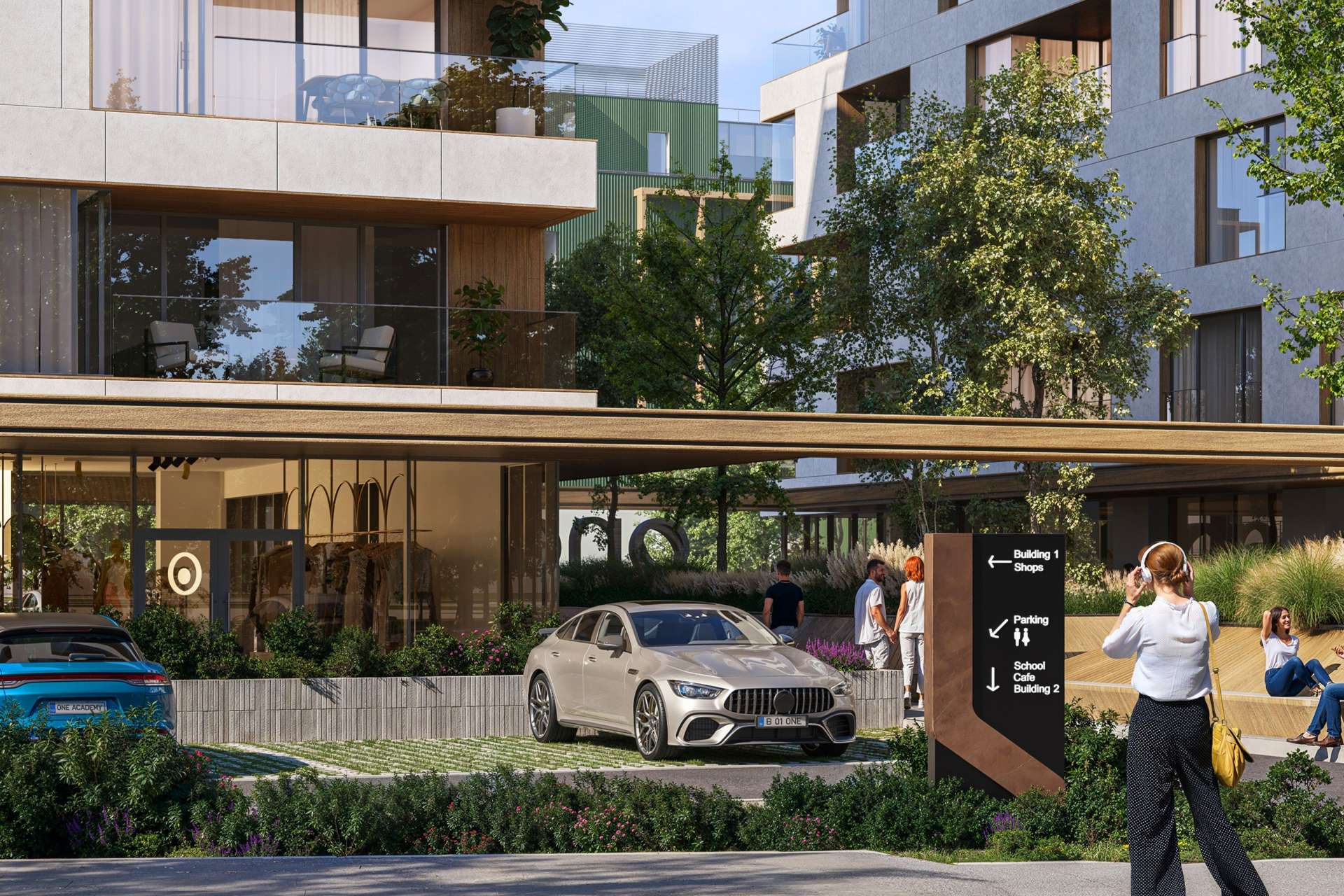 One Academy Club: Residential complex and commercial space One Academy Club - imaginea 9