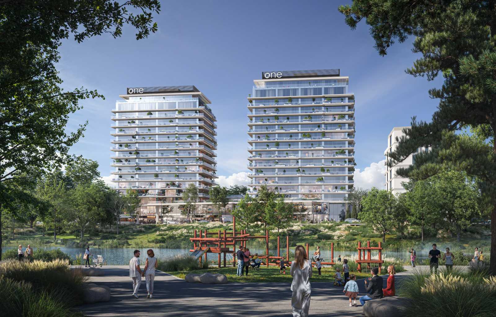 Ansamblul rezidențial și spațiu comercial One Floreasca Sunset - imaginea 1