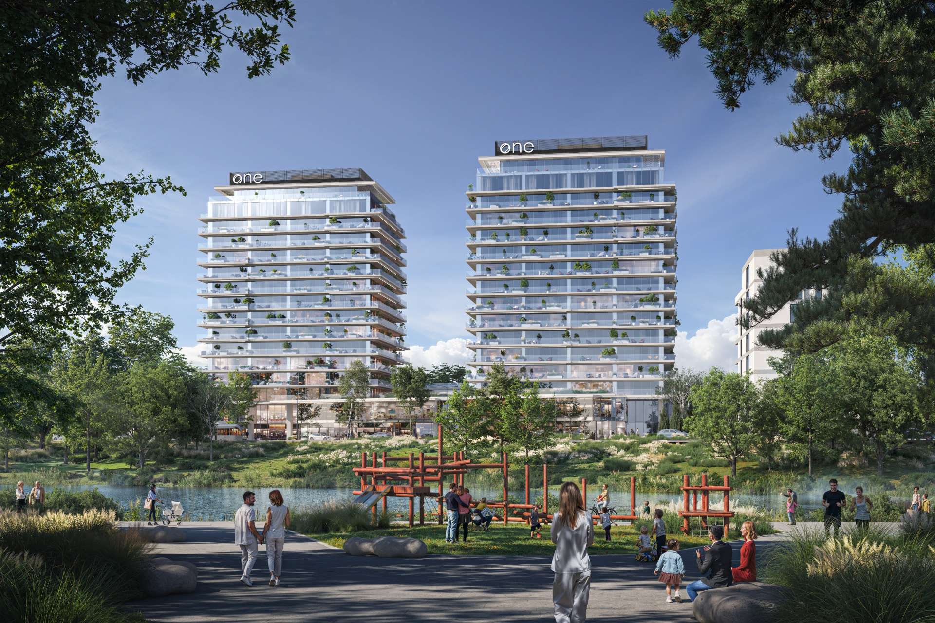 One Floreasca Sunset: Ansamblul rezidențial și spațiu comercial One Floreasca Sunset - imaginea 1