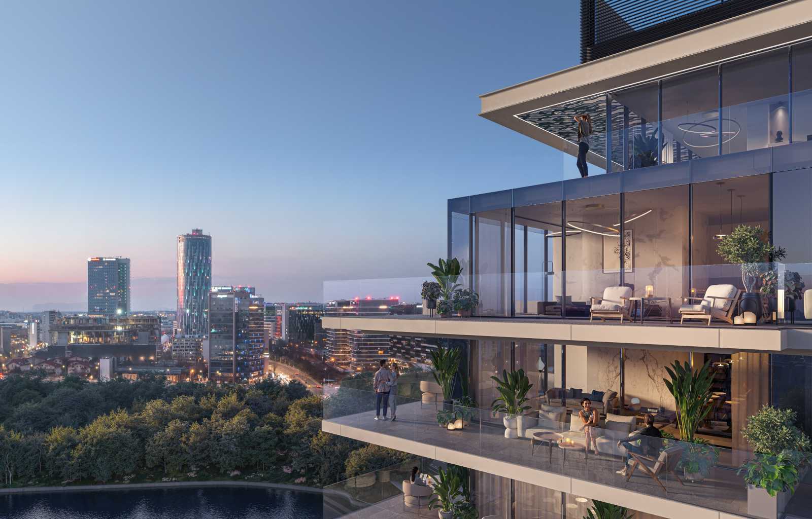 Ansamblul rezidențial și spațiu comercial One Floreasca Sunset - imaginea 12